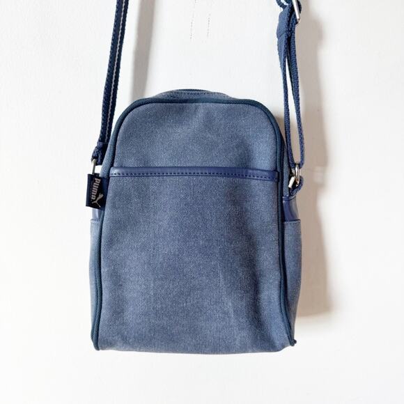 Puma Italia Blue Denim Crossbody Bag - Picture 4 of 9